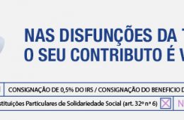 Doe 0,5% do seu IRS e apoie quem tem disfunções da tiroide