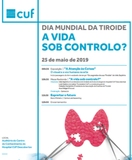 Dia Mundial da Tiroide – A vida sob controlo? – CUF